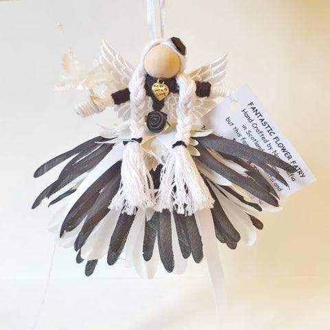 Flower Fairies in Black and White - by Jackie Fotheringham - Nanny Mafia