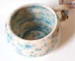 Blue Speckled Collection Tea Cups- by Claire Farmer - Little Bird Ceramics