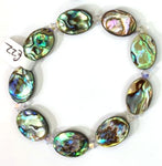 Paua Shell & Crystal Bracelets - by Mhairi Sim - Girl Paua