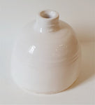 White Bud Vases - by Claire Farmer - Little Bird Ceramics
