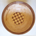 Maple and Walnut Segmented Bowl by Neil Paterson