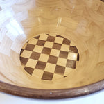 Maple and Walnut Segmented Bowl by Neil Paterson