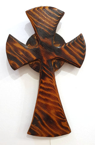 Cross Wooden Wall Art by Eric Lewis