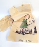 'a big dug hug' Bag - by Keith Pirie