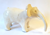 Raku Ceramic Elephant by George Thom