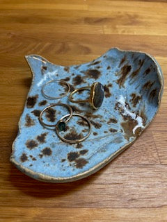 Leaf Trinket Dish - by Claire Farmer - Little Bird Ceramics