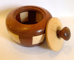 Maple and Teak Pot by Neil Paterson