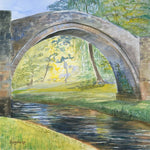 'Spring Sunshine, Brig o' Doon' original  Watercolour by Gillian Kingslake