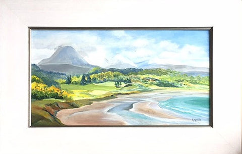 'Spring Morning, Gairloch' Framed Original Watercolour by Gillian Kingslake