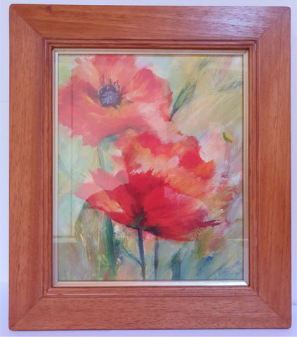 Poppies in the Wind by Irene Blackwood