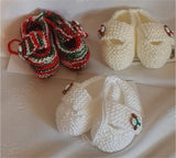 Christmas Baby Shoes by Caroline Bruce