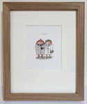 'thegither' Framed Print - by Keith Pirie